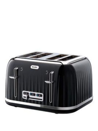 Breville Impressions Vtt476 4-Slice Toaster - Black